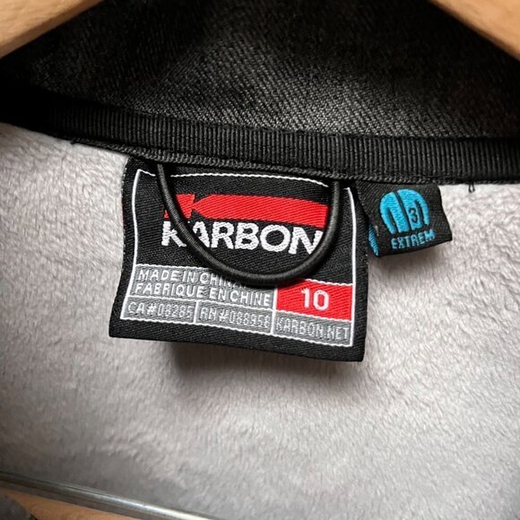 Karbon Extrem 3 Women’s Grey Ski‎ Jacket- Size 10 - Picture 3 of 7
